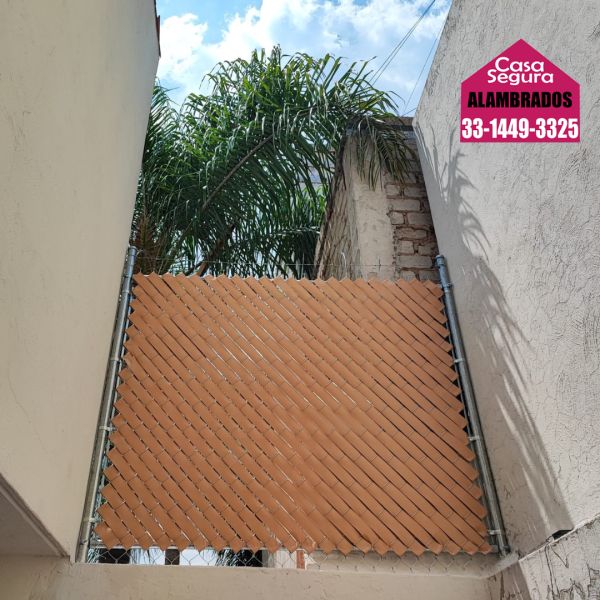 Malla Sombra instalada en Jardines de Guadalupe