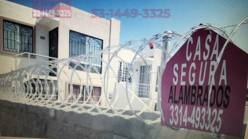 Instalación y Colocación de Alambre Concertinas   