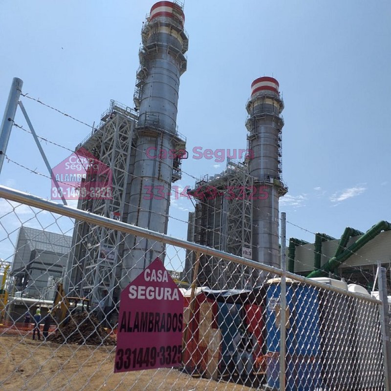 Instalación de Alambrado con Malla Ciclónica para Empresas en Guadalajara  