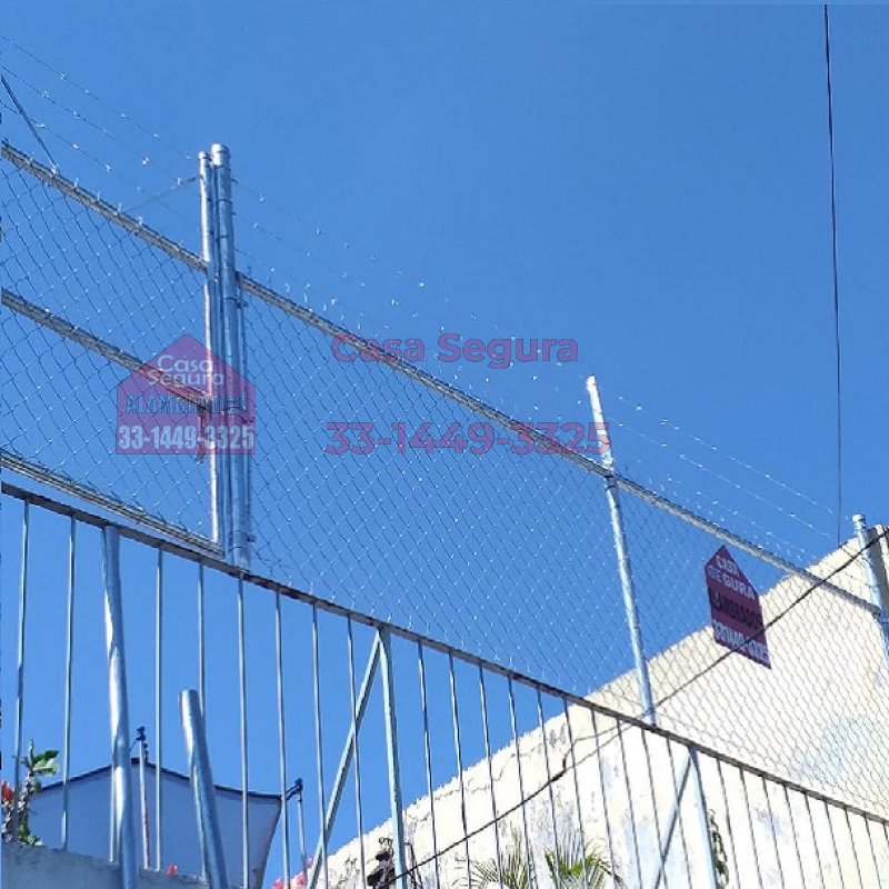 Instalación de Malla Sobre Protecciones de Fierro Cero Ladrones en Zapopan