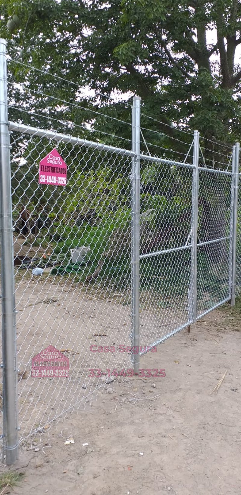 Alambrados en Colonia Lomas del Centinela