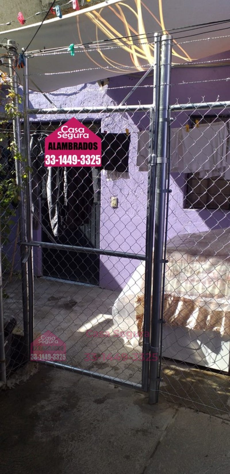 Malla Ciclónica en Col Agua Blanca