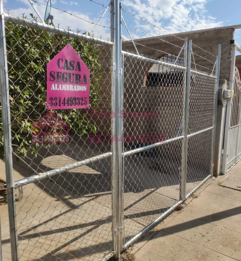 Puerta y Portones de Alambrado para Cochera