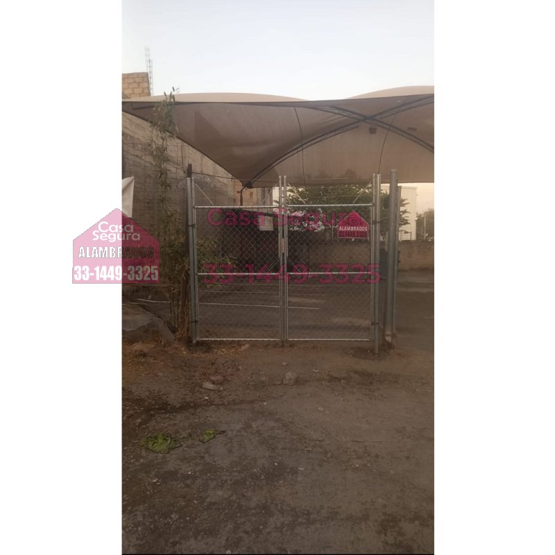 Portón de Alambrado para Dividir Áreas en Jocotepec Col. el Crucero